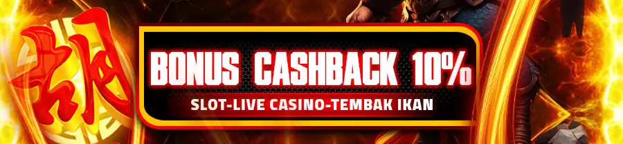 BONUS CASHBACK HINGGA 10%